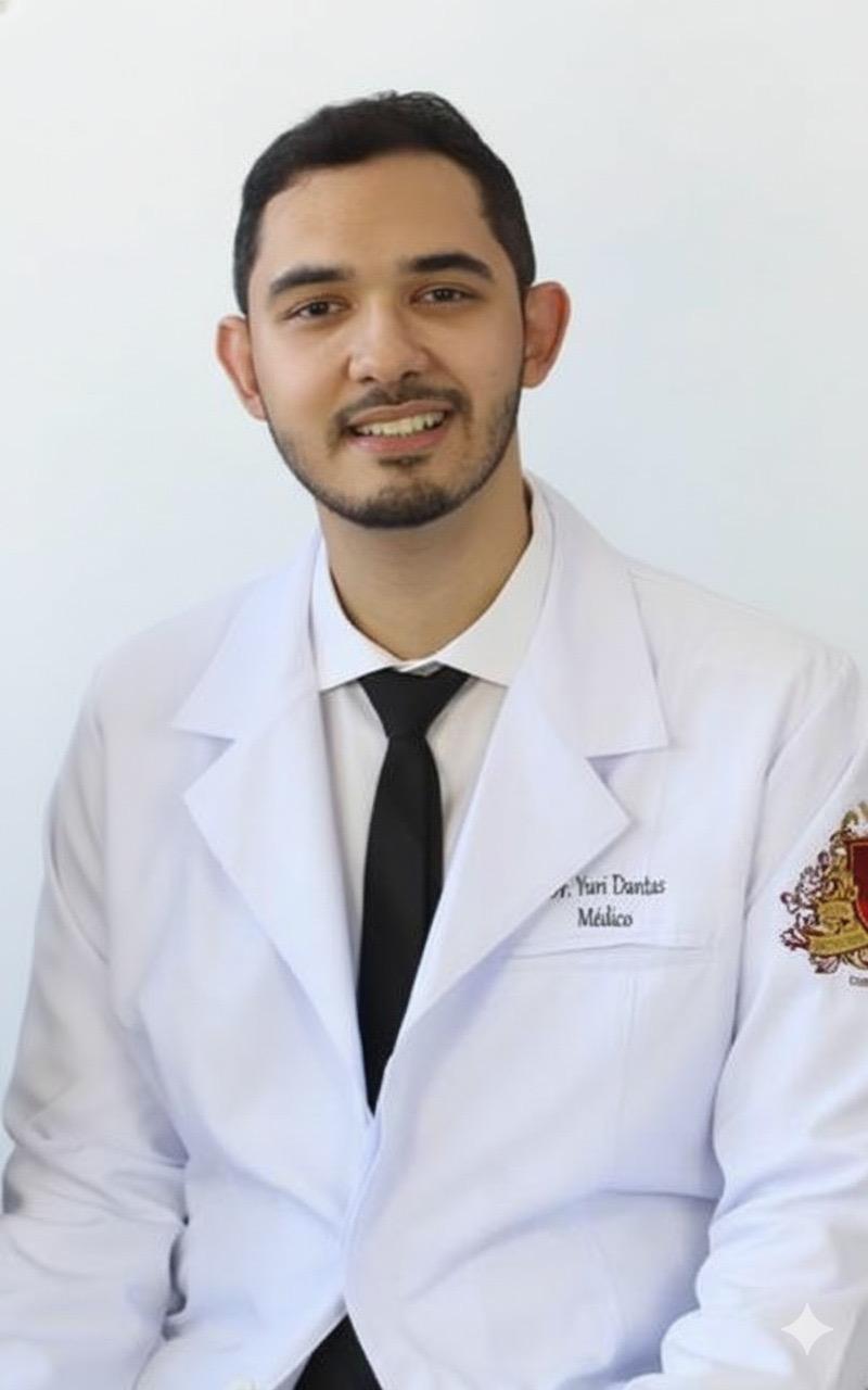 Dr. Yuri Dantas, médico responsável pelo diagnóstico por imagem em Itanhaém
